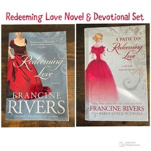 Redeeming Love Book-40-Day Devotional By Francine Rivers/Karin Stock Buursma Set